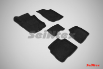 3D коврики для Hyundai i30 2009-2012 (серый и бежевый цвета)