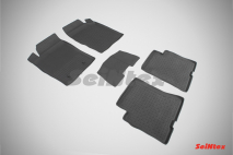 Резиновые коврики с высоким бортом для DongFeng S30 2014-н.в.