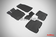 Резиновые коврики с высоким бортом для Nissan Terrano III 2014-2016