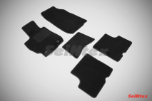 Ворсовые коврики LUX для Nissan Almera IV 2013-н.в.